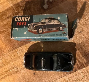 Original Corgi Toys 209 Riley Pathfinder Police Car  | with Box - Picture 1 of 10