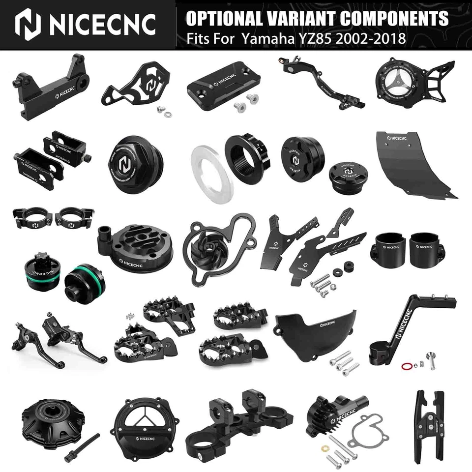 For Yamaha YZ85 2002-2018 NICECNC Body Kit Engine Kit Foot pegs Water Pump Cover - Image 1 of 4