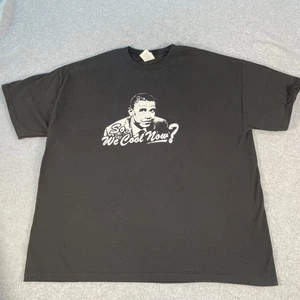 Barack Obama Men's Shirt Crewneck 2XL Vintage So We Cool Now? Pres Graphic T - Picture 1 of 9