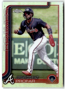 2025 Topps Chrome MLB No. 143 Jurickson Profar Refractor - Bild 1 von 2