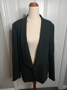 Witchery Jacket Womens Size 12 Black Long Sleeve Formal Suit Blazer - Picture 1 of 8