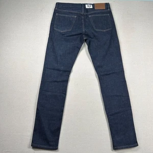 Pantalones de mezclilla clásicos Gap para hombre 32x32 ajustados lavado oscuro índigo Gapflex - Imagen 1 de 12