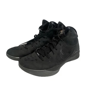 Nike Basketball Hyperdunk Zoom 454138-001 Blackout Triple Black Flywire Sz 10.5 - Picture 1 of 21