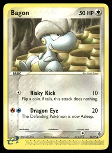 Pokemon Tcg Bagon #50 Pokemon Dragon LP - Picture 1 of 2