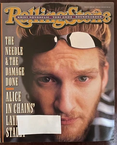 Rolling Stone Magazine Issue 727 February 8 1996 Layne Staley Alice In Chains - Picture 1 of 2