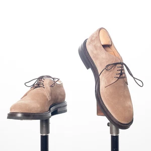 Zapatos Derby SUITSUPPLY Marrón Gamuza Para Hombre EU40.5 NUEVOS SIN CAJA - Imagen 1 de 6