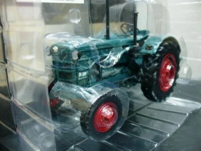 WOW EXTREMELY RARE Hanomag R28 Farm Traktor Blue/ Green 1:18 Minichamps-Porsche - Image 1 of 4