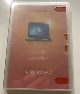 CD WINDOWS 7 PC COMPUTER PROGRAMMA MAI USATO CON CODICE - Photo 1/2