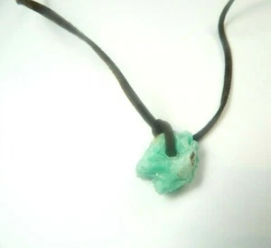 Colombian Emerald Raw Mineral Beryl with crystals 30.00 Cts Cow Leather Muzo Min - Picture 1 of 12