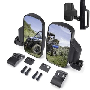 2xUTV Side Rear View Mirrors For Polaris Ranger Diesel 2016-2022 /General XP1000 - Picture 1 of 13
