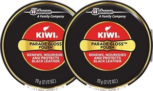Kiwi Parade Gloss Shoe Polish - Black - 2.5 oz. - Large - Picture 1 of 6