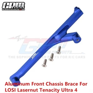 GPM Aluminum Front Chassis Brace For LOSI Lasernut Tenacity Ultra 4 US RC Parts - Picture 1 of 12