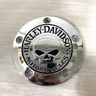 Harley Davidson Willie G Skull Chrome Timer Cover 3"