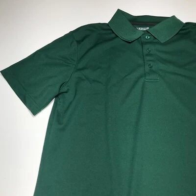 Camisa polo Edwards para mujer talla grande verde manga corta antimicrobiana absorbente Foto 1 de 4