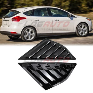 For Ford Focus ST RS MK2/3 Hatchback 12-18 Side Window Quarter Louver Cover #YM - Picture 1 of 9
