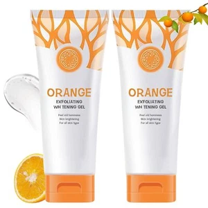Orange Exfoliating Gel Scrub Face Body SkinNatural Orange Peeling Gel Face Sc... - Picture 1 of 7