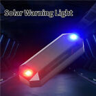 Solar Power LED Warnleuchte Nachtfahrt Rücklicht Strobe Lampe Autozubehör