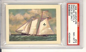 1956 ADVENTURE # 52 RACING WITH A PINCH OF SALT-PSA 8+++++VIVID LOW POP BEAUTY ! - Picture 1 of 1