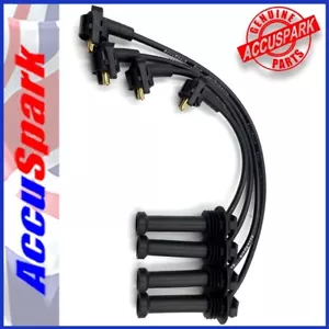 Ford Ztech 8mm Carbon Core HT Leads Clip on Early Style Coil Pack Clip on Black - Picture 1 of 12