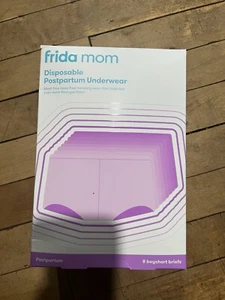 NEW Frida Mom Disposable Postpartum Underwear Briefs 8pk Sz Reg.  28"-42" - Picture 1 of 4