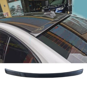 For BMW M5 F90 2018-19-20-21-22-2023 Carbon Fiber Rear Window Roof Spoiler Wing - Picture 1 of 7