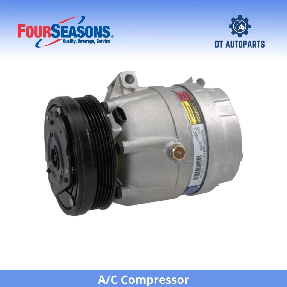 Compresor de aire acondicionado para Chevrolet Malibu 1997-1999 2,4 L L4 4 estaciones 1998 Foto 1 de 4