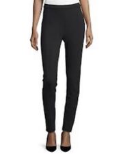 Joan Vass Seamed Ponte Pants In Black Size 1 Medium Brand New Retails For $170