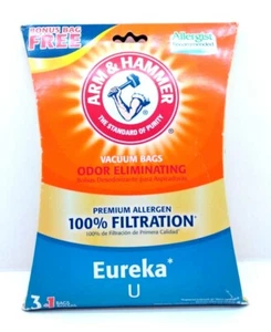 Arm & Hammer Eureka Vakuumbeutel Oder Beseitigung Allergen Beutel - Bild 1 von 3