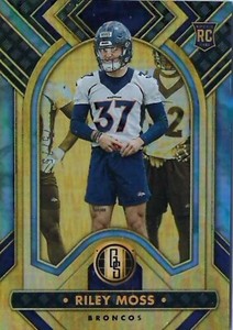 2023 Panini Gold Standard Football Riley Moss 75/75