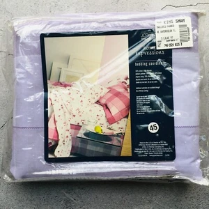 Jcp Home Expressions By JCPenney Lilac Purple King Sham - Picture 1 of 7