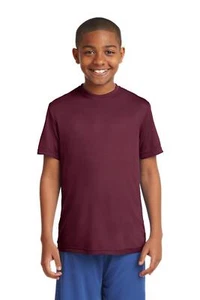Sport Tek Youth's Dri-Fit PosiCharge Workout S-XL T-Shirt M-YST350 - Picture 1 of 29