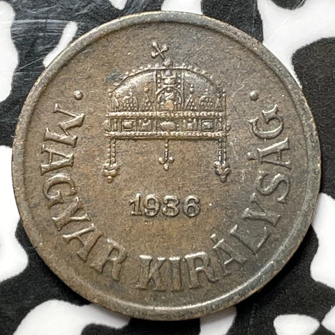 1936 Hungary 2 Filler Lot#M4673 Cover