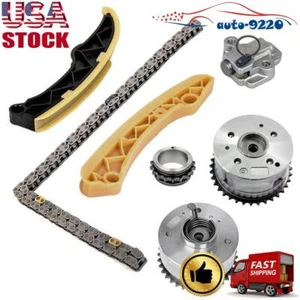 Timing Chain Kit & VVT Gears For Hyundai Accent Kia Rio Soul Forte5 Optima 1.6L - Picture 1 of 8