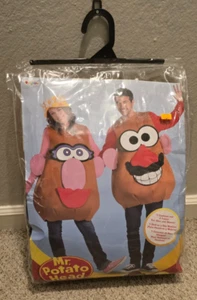 Mr Potato Head Halloween Costume XL Adult Male/Female-Costume And 2 Faces New - Picture 1 of 1