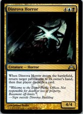 Dinrova Horror Magic The Gathering Gatecrash Card Light Play X1