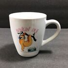 Funny Mug Sloth Earphone On Branch Animal White Ceramic Novelty Tea Coffee Cup