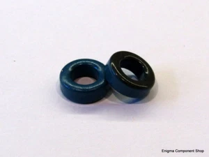 2/5/10 x T37-1 Blue Ferrite Ring Toroid. MICROMETALS. UK Seller - Fast Dispatch. - Picture 1 of 1