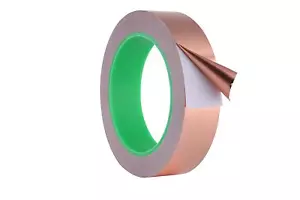 Copper Foil Tape, Copper Shielding Tape/Sheet with Conductive Adhesive - Picture 1 of 2
