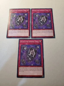 Yugioh - Eradicator Epidemic Virus SR06-EN033 LP/NM 1st ed Common x3 - Picture 1 of 1