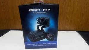 Zoom Q8n-4K Handy Video Recorder 4K HDR High Quality Live Streaming 4-track - Picture 1 of 9