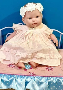 Berenguer Boutique Bebé Muñeca Vinilo con Tela Cuerpo Dormir Ojos 14" Usado en Excelente Condición - Imagen 1 de 23