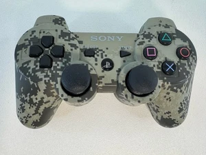 CONTROLADOR DE CAMUFLAJE SONY PLAYSTATION 3 PS3 CAMUFLAJE URBANO OEM DUALSHOCK 3 EN MUY BUENA CONDICIÓN - Imagen 1 de 4