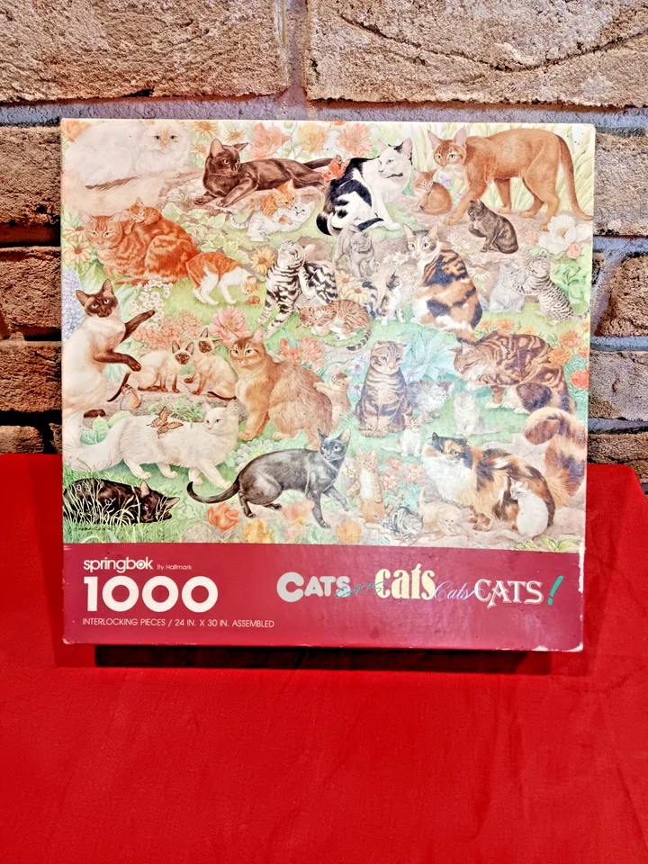 Springbok 1000 piezas rompecabezas gato, Star Wars, Fantasy Glow, Puzzle Bug, 18+ rompecabezas Foto 1 de 4