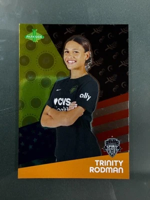 Trinity Rodman 2023 Washington Spirit #52 Parkside Vol. 2 NWSL Card Oceania - Image 1 of 4