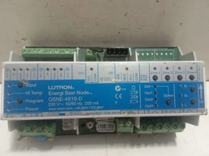 (LOT OF 3PCS )LUTRON QSNE-4S10-D Energi Savr Node Controller 230V 50/60Hz 200mA - Picture 1 of 3