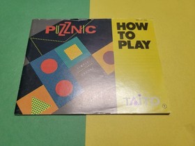 puzznic nes Manual Only