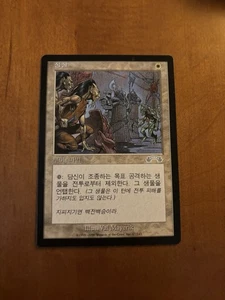 MTG Reconnaissance Exodus Korean Magic The Gathering - Picture 1 of 4