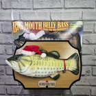 Big Mouth Billy Bass Christmas Edition Singing Fish Vintage Gemmy 1999 Holidays
