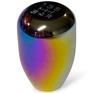 Skunk2 Racing Billet Shift Knob 5 Speed Neo Chrome Tear Drop Weighted Manual JDM - Picture 1 of 15