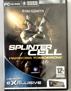 Tom Clancy's Splinter Cell Pandora Tomorrow 4 Disc Set PC CD ROM Computer Game - Picture 1 of 3